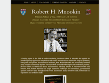 Tablet Screenshot of mnookin.com